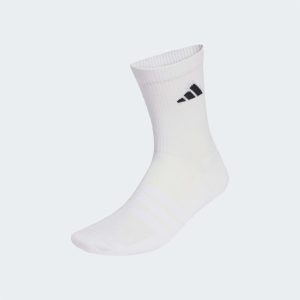 MEIAS ADIDAS ENCHIMENTO | 1 PAR BRANCAS