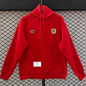 Casaco/blusa SLB Benfica Sweat-shirt com capuz Originals – VERMELHA