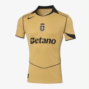 Camisola S C P alternativa TOTAL 90 dourada 2026/27 – [pré venda: 11 a 22 dias úteis]
