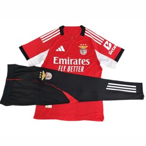 Conjunto calça e Camisola Benfica vermelha 2025/26 – LANÇAMENTO
