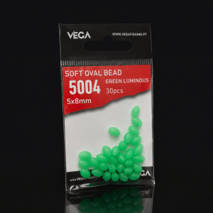 MISSANGA 5004 – SOFT OVAL BEAD (GREEN LUMINOUS / VERDE FLUORESCENTE)