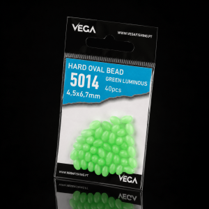 MISSANGA 5014 – HARD OVAL BEAD (GREEN LUMINOUS / VERDE FLUORESCENTE)