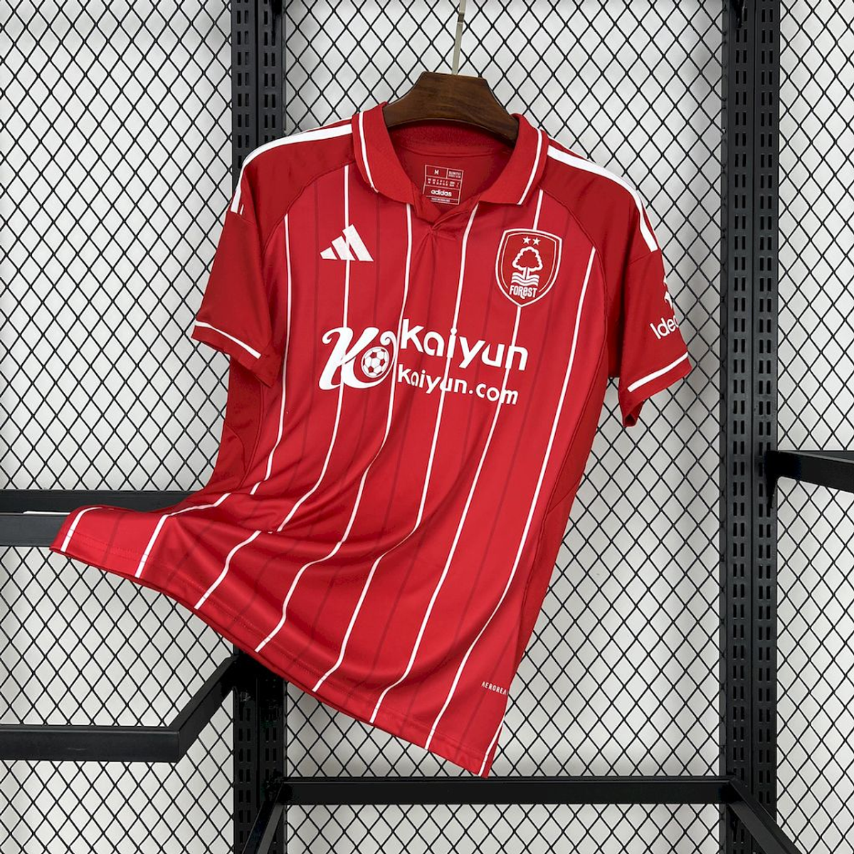 Camisola Nottingham Forest home 2025/26 – vermelha
