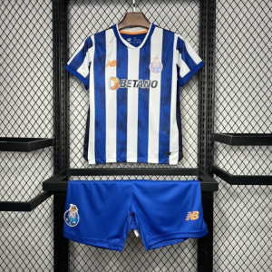 Conjunto infantil FC Porto principal azul e branco 2024/25