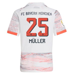 Camisola Thomas Müller – Bayern de Munique 25/26 II Away – Versão adepto