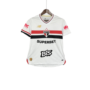 Camisola São Paulo 25/26 I Home – Todos os Patrocínios – Feminina