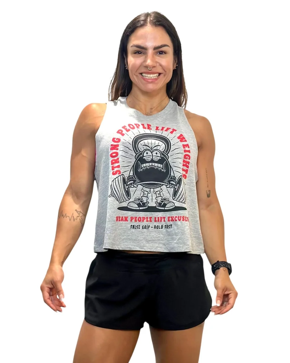 Crop Tank Strong People - Image 4