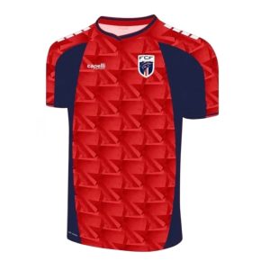 Camisola Seleção Cabo Verde alternativa vermelha – Copa do Mundo 2026