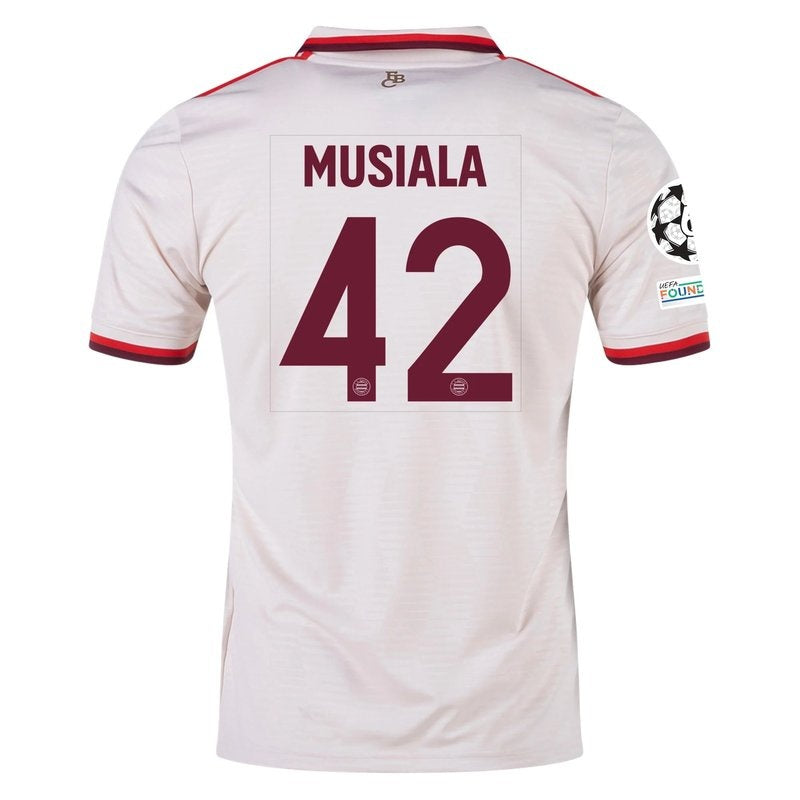 Camisola Jamal Musiala Bayern de Munique 24/25 III Third – Liga dos Campeões – Versão adepto