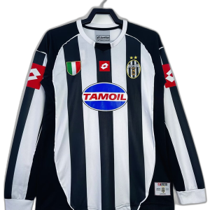 Camisola Juventus 02/03 I Home – Versão Retrô Manga Longa
