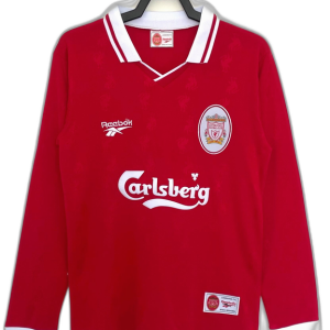 Camisola Liverpool 96/97 I Home – Versão Retrô Manga Longa