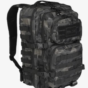 Mochila Mil-Tec Dark Camo 36L - Molle