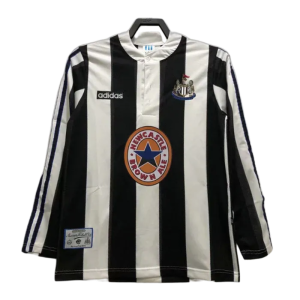 Camisola Newcastle United 95/97 I Home – Versão Retrô Manga Longa