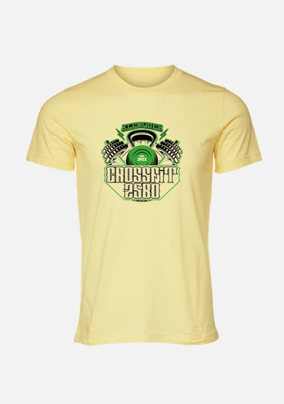 T-SHIRT CrossFit 2580 (Alenquer) Vanilla / White - Image 2