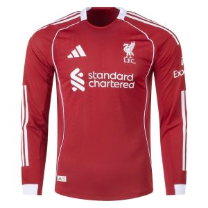 Camisola Liverpool 25/26 I Home – Manga Longa